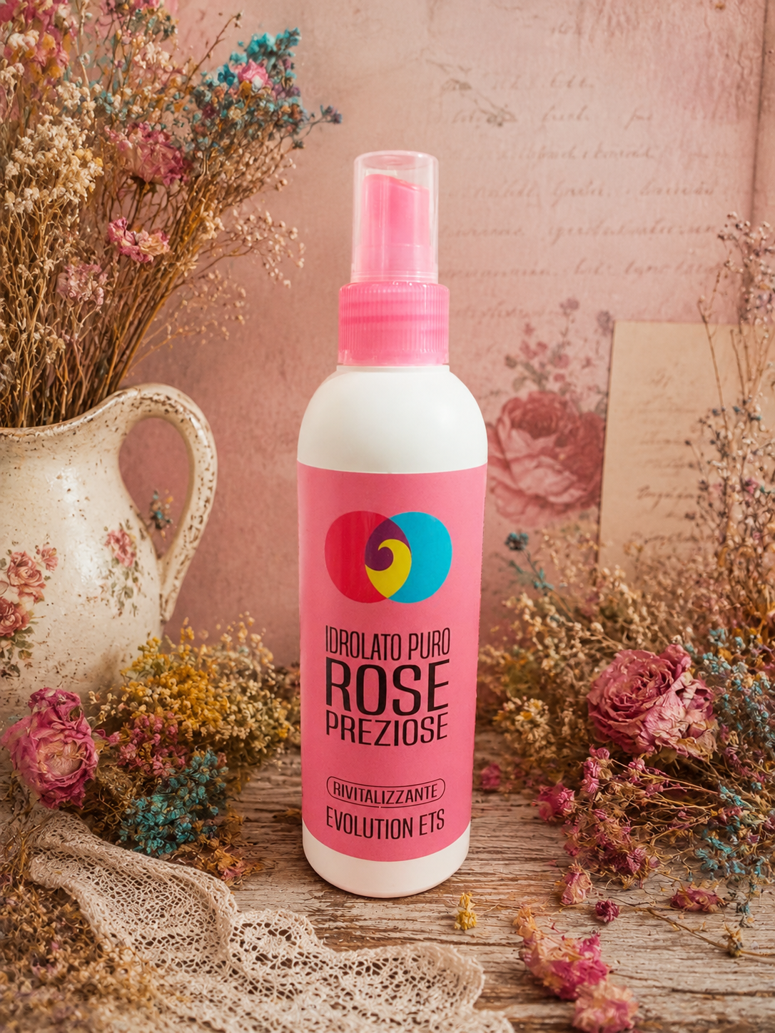 idrolato di rose preziose sardo