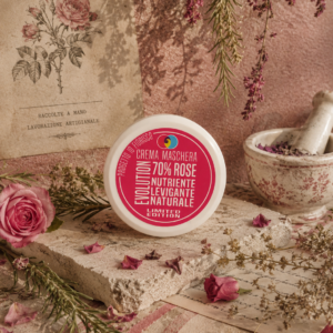 maschera/crema viso rose sarde